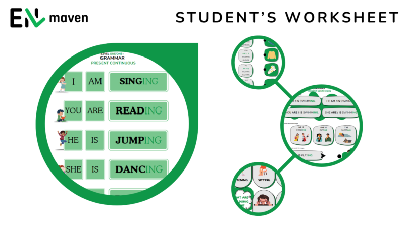 PRESENT CONTINUOUS - LEVEL 1 / 1+ - Image 2