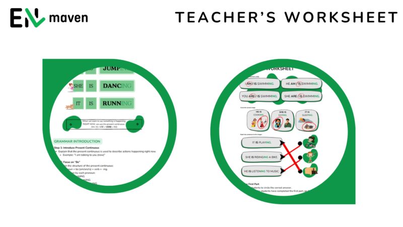 PRESENT CONTINUOUS - LEVEL 1 / 1+ - Image 3